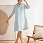 100% Linen Shirt Dress MADISON