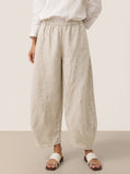 100% Linen Classic Ankle Pants ZOE