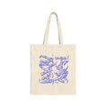 Ocean Ink Canvas Tote