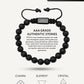 Black Onyx Beaded Bracelet - Bali