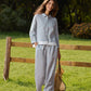 100% Linen Buttoned Closure Color-Blocked Shirt JANICE