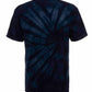 Midnight Spiral Tie ﻿Dye