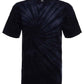 Midnight Spiral Tie ﻿Dye