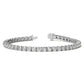 6.5 CTW Lab Grown Diamond (G/VS) Tennis Bracelet in Choice of 14k White or Yellow Gold - AGI Certified