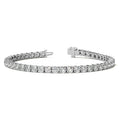 6.5 CTW Lab Grown Diamond (G/VS) Tennis Bracelet in Choice of 14k White or Yellow Gold - AGI Certified