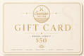 Sunrise Tattoo Gift Card