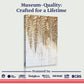Golden Wisteria Wall Art
