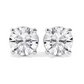 5.00 CTW AGI Certified Lab Grown Round Diamond Stud Earrings – G/VS in 14K White or Yellow Gold