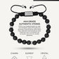 Black Onyx Beaded Bracelet  - Mykonos