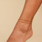 Kyra Layered Chain Anklet