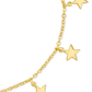 Sabina Star Charm Anklet