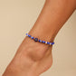Sibyl Evil Eye Charm & Pearl Anklet