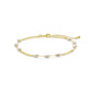 Allie Stationed Pearl Anklet
