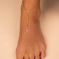 Sylvia CZ Chain Toe Anklet
