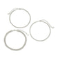 Adalina Three Chain Anklet Set