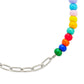 Iridiana Rainbow Beaded Anklet