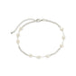 Allie Stationed Pearl Anklet