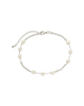Allie Stationed Pearl Anklet