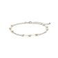 Allie Stationed Pearl Anklet