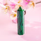 Natural Malachite Crystal Point