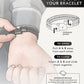7mm Black Braided Leather Bracelet