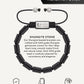 Shungite EMF Protection Bracelet - Havana