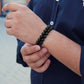 Black Onyx Beaded Bracelet - Morocco
