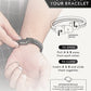 Double Black Suede & Braided Leather Bracelet