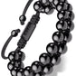 Black Tourmaline Beaded Bracelet - Morocco