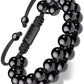 Black Obsidian Beaded Bracelet - Morroco