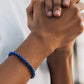 Lapis Lazuli Beaded Bracelet - Chain Fit