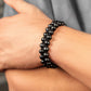 Black Obsidian Beaded Bracelet - Morroco