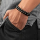 Black Tourmaline Beaded Bracelet - Morocco