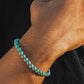 Turquoise Beaded Bracelet - Chain Fit