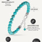 Turquoise Beaded Bracelet - Chain Fit
