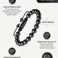 Black Obsidian Beaded Bracelet - Bali