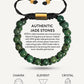 Jade Beaded Bracelet - Morocco
