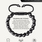 Black Tourmaline Beaded Bracelet - Morocco