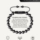 Black Tourmaline Beaded Bracelet - Bali