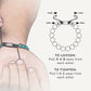 Turquoise & Silver Charms Beaded Bracelet - Native