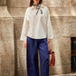 100% Linen Classic Ankle Pants ZOE