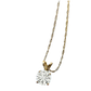 .80 CTW Certified Genuine Moissanite Solitaire Pendant Necklace - Choice of 14k White or Yellow Gold