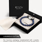Men’s Blue Lapis Lazuli Beaded Bracelet Bali