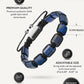Men’s Blue Lapis Lazuli Beaded Bracelet Havana