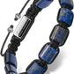 Men’s Blue Lapis Lazuli Beaded Bracelet Havana