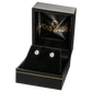 1.60 CTW Genuine Certified Moissanite Stud Earrings in Solid 14K White or Yellow Gold