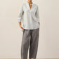 100% Linen Classic Ankle Pants ZOE