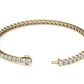 3.00 CTW AGI Certified Lab-Grown Diamond Tennis Bracelet in 14K Yellow or White Gold – G/VS Clarity