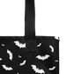 Blackout Batty Tote Bag