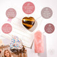 Crystal Fridge Magnet Set - Quartz, Tiger’s Eye & Rose Quartz